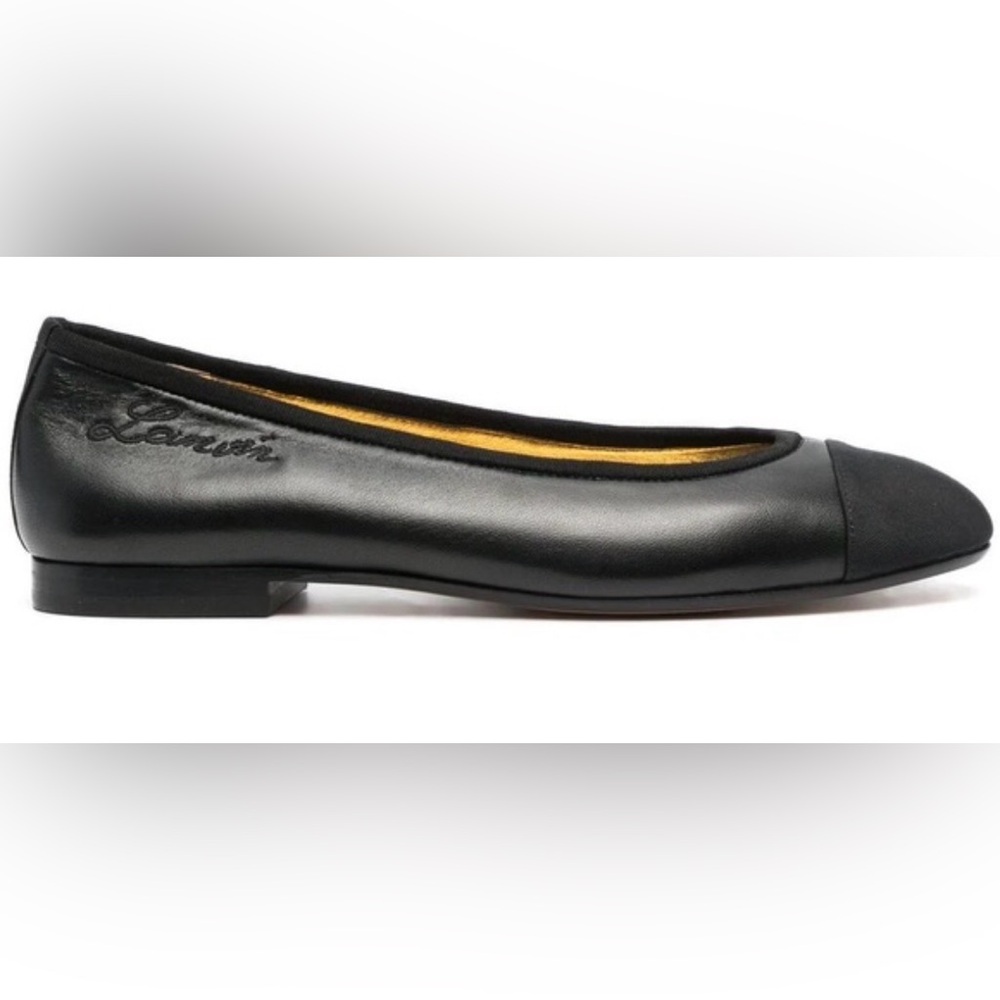 Lanvin Black Flats Size 37